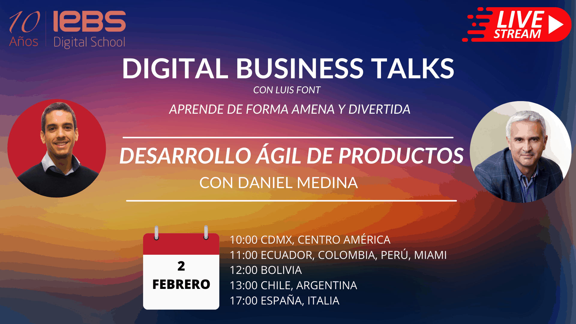 DESARROLLO ÁGIL DE PRODUCTOS CON DANIEL MEDINA